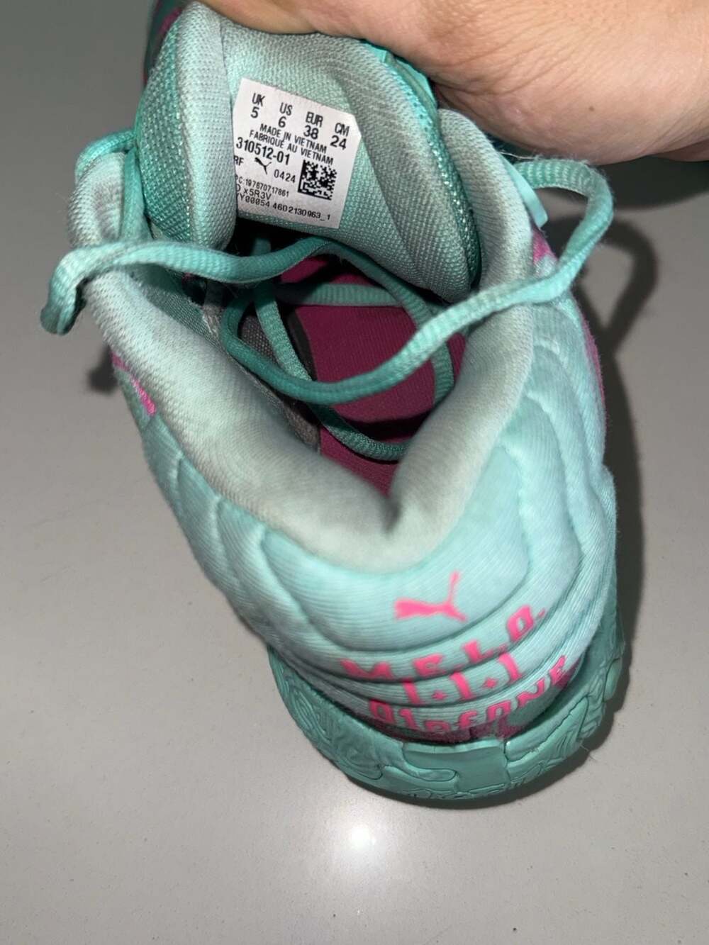 Puma MB.03 Toxic Basketball Shoes Size 6Y - Picture 10 of 10